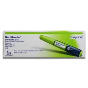 Norditropin FlexPro 45 UI (15 mg) pluma precargada 1.5 ml